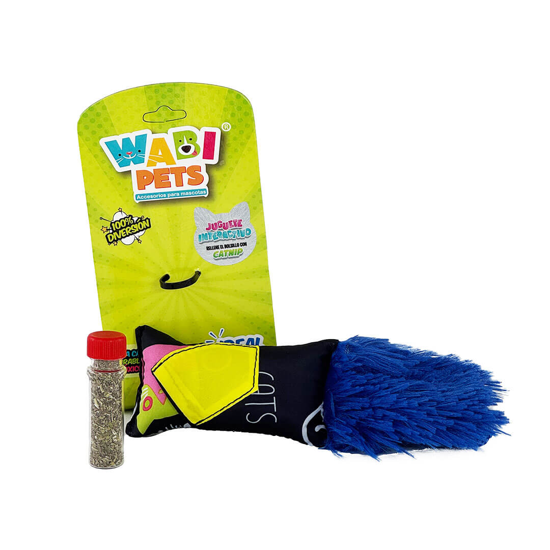 Juguete Interactivo con Catnip para Gatos WabiPet