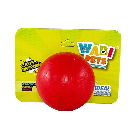 Pelota Maciza con Goma Atóxica WabiPets x Capital Marks