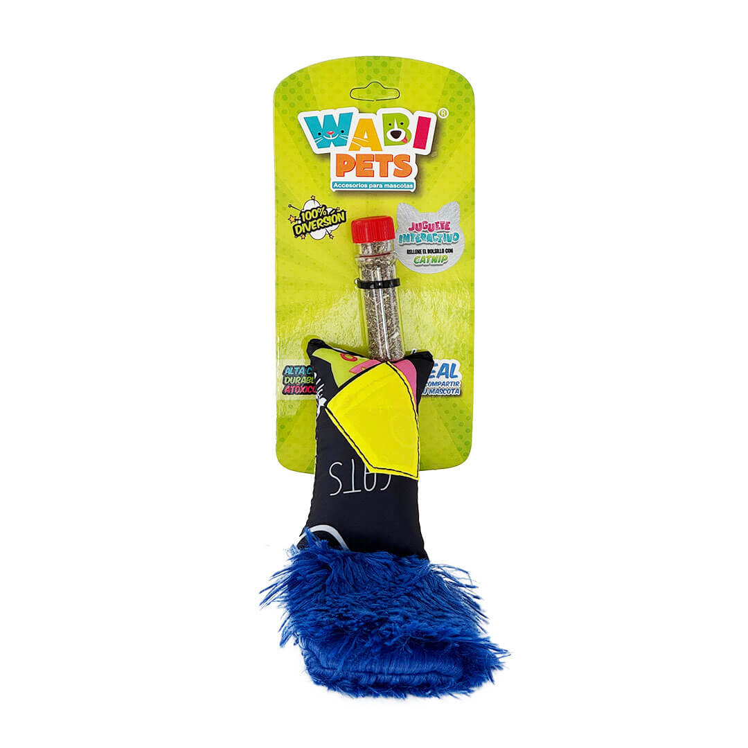 Combo Juguete Interactivo para Gatos + Catnip Natural (20g)
