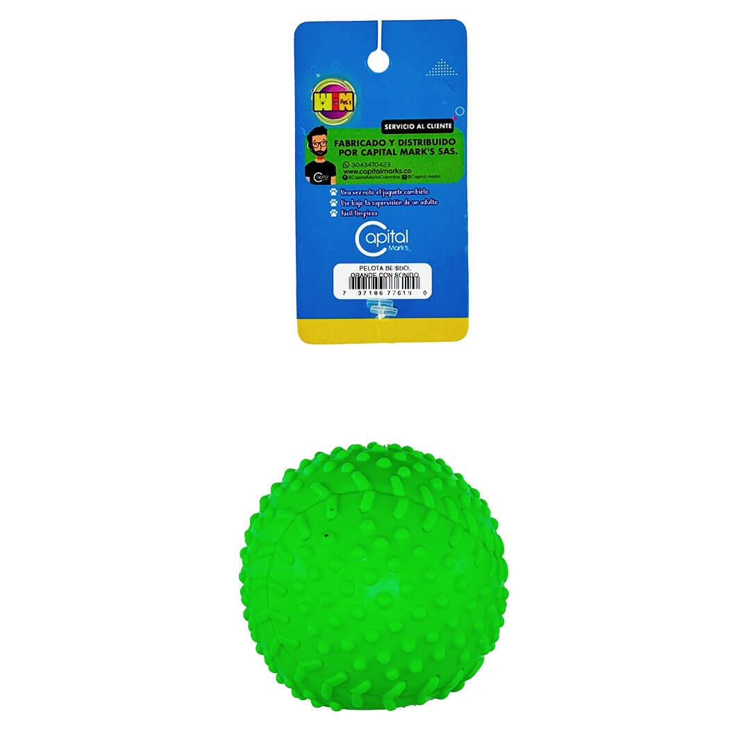 Pelota Béisbol con Sonido WinPets | Capital Marks