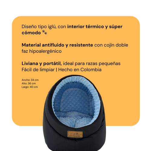 Cama Cueva Tipo Iglú