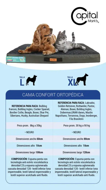 Cama confort ortopédica - Camas